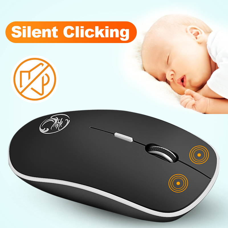 Silent Wireless Mouse PC Computer Mouse Gamer Ergonomic Mouse Optical Noiseless USB Mice Silent Mause Wireless For PC Laptop