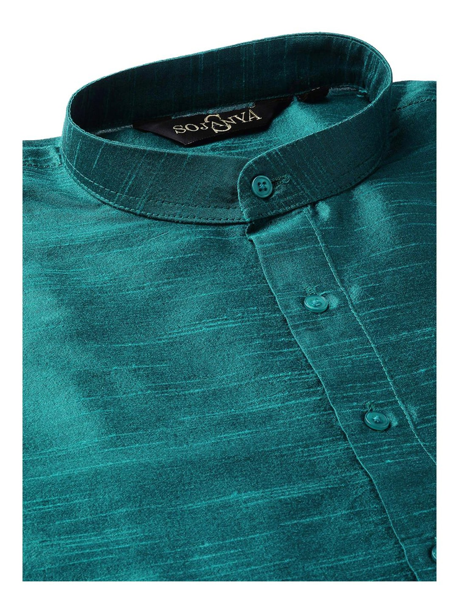 Sojanya Teal Green & Light Pink Printed Suit