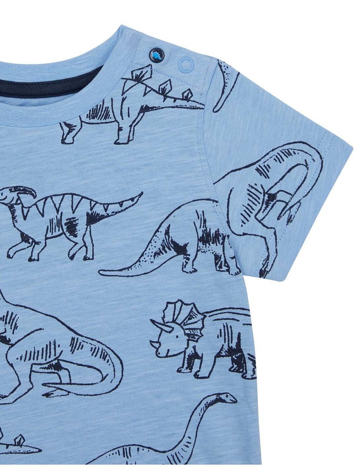 Mothercare Kids Multicolor Cotton Printed T-Shirt (Pack of 3)