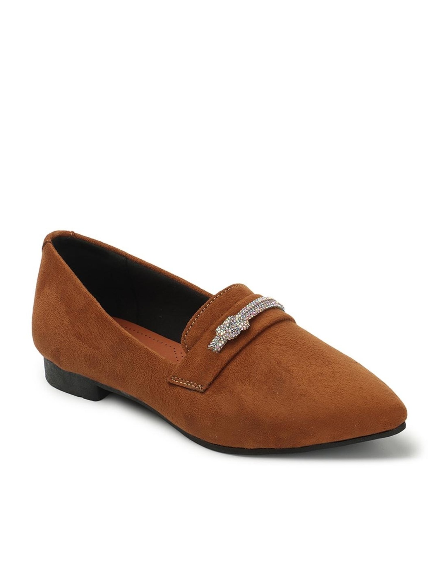 Elle Women's Tan Flat Ballets