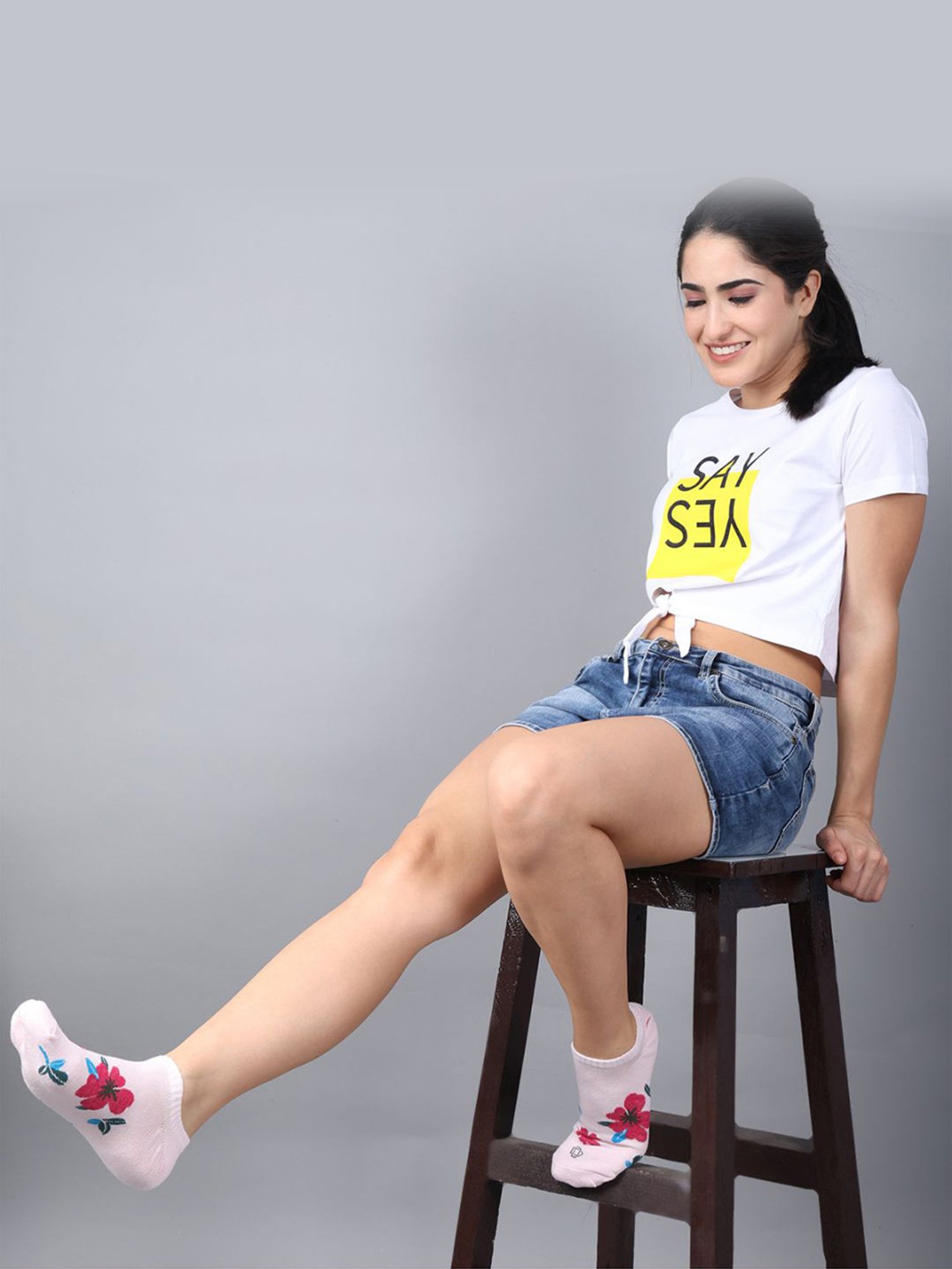 Dollar Socks For Women's Casual Low Ankle In (Pack of 3)