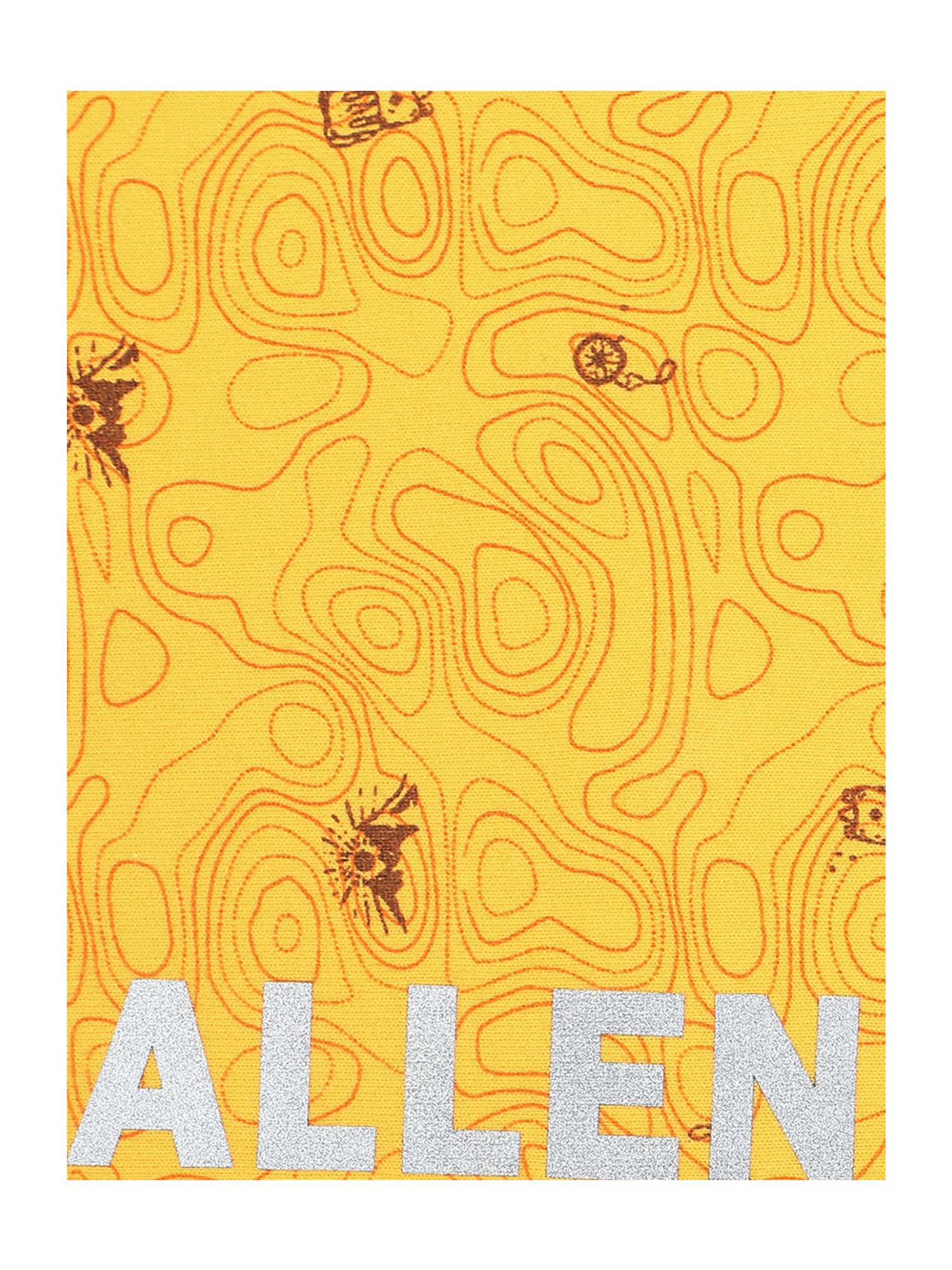 Allen Solly Junior Yellow Printed Joggers