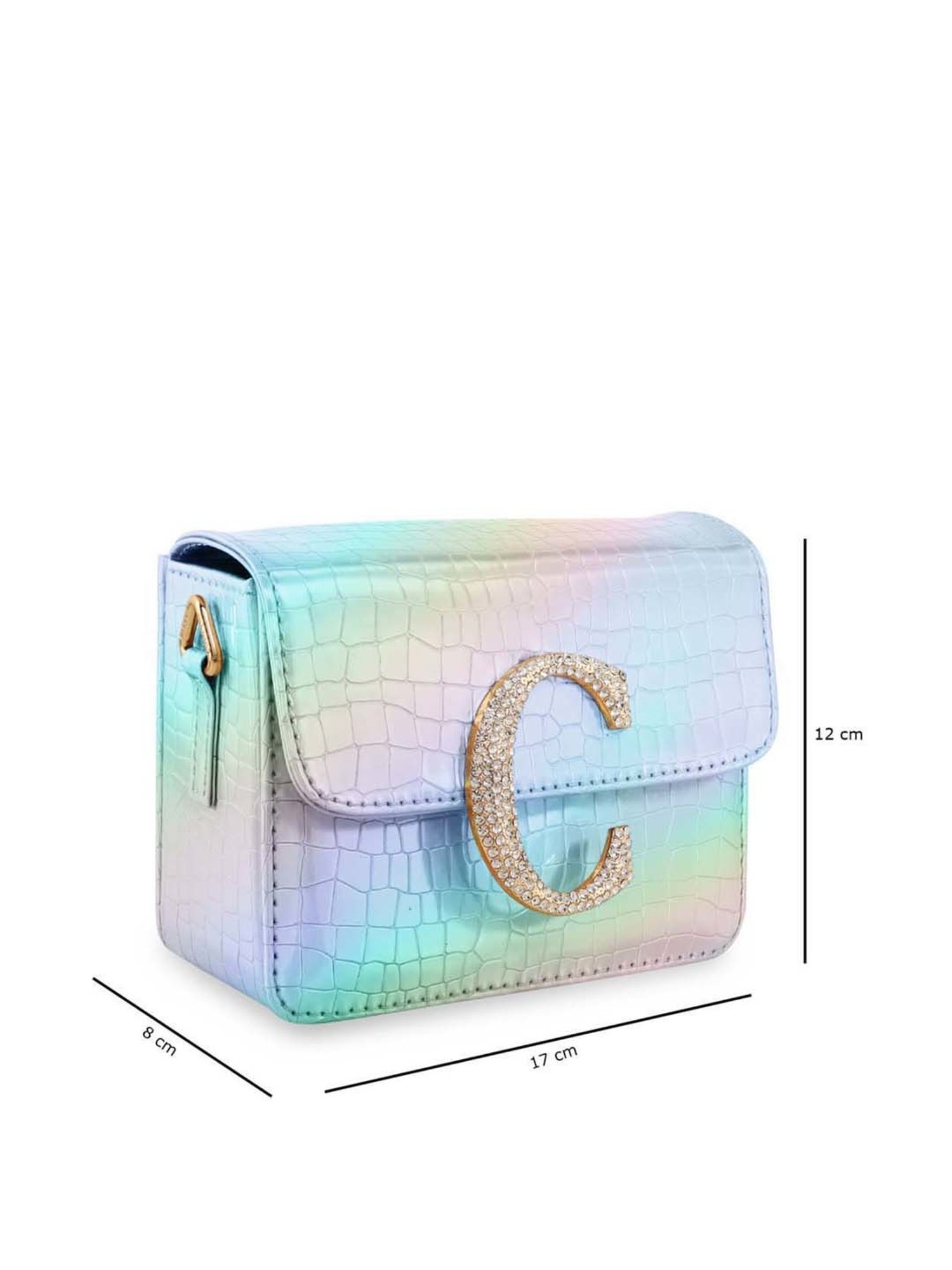 Esbeda Multicolor Textured Small Sling Handbag
