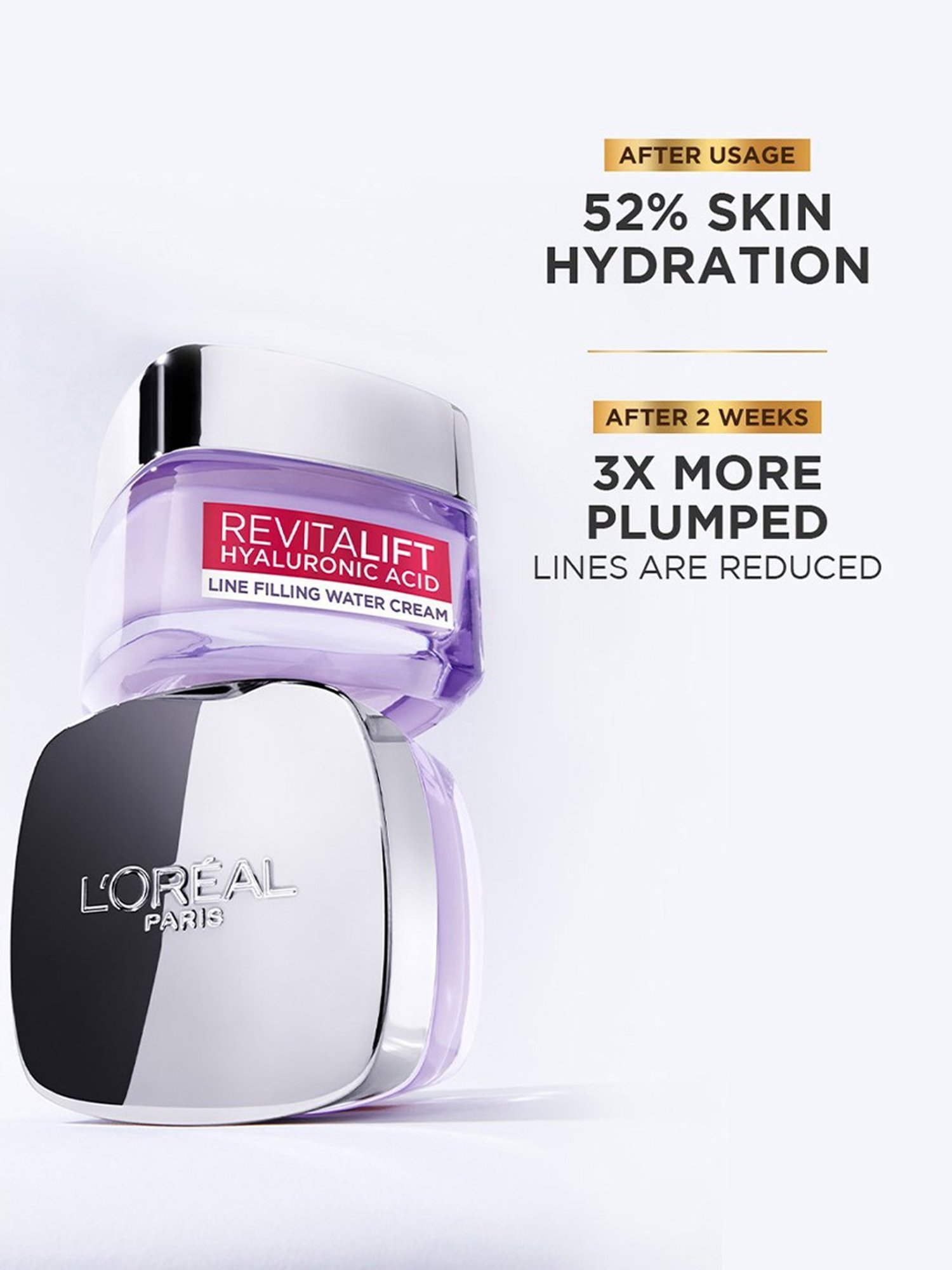 L'Oreal Paris Revitalift Hyaluronic Acid Plumping Day Cream - 15 ml