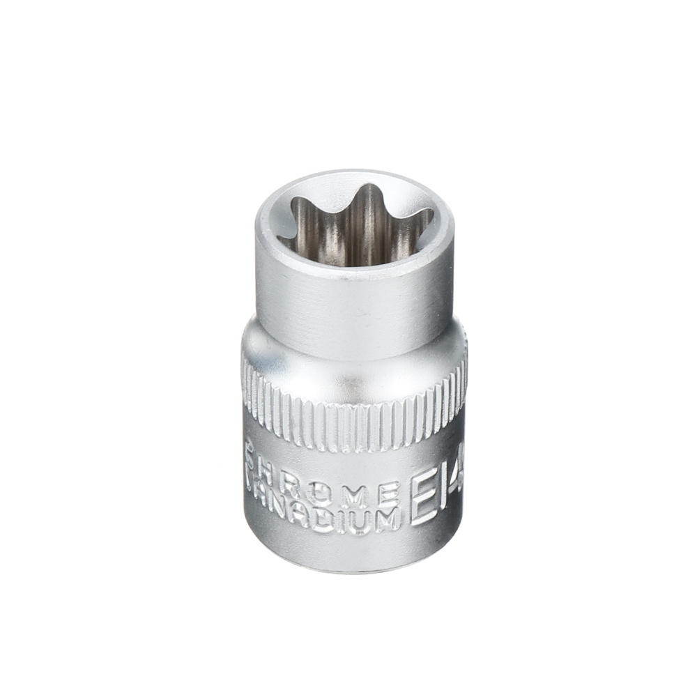 17pcs Tamper Proof Socket Adapter Set Chrome Vanadium Steel Bit Socket Sleeve Tool