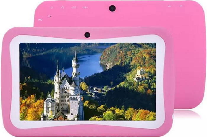 Mini Tablet 7 Inch IPS GPS  1.2GHz 7 Inch 5-7 hours Tablet Pink TABLET-102-Q8-P