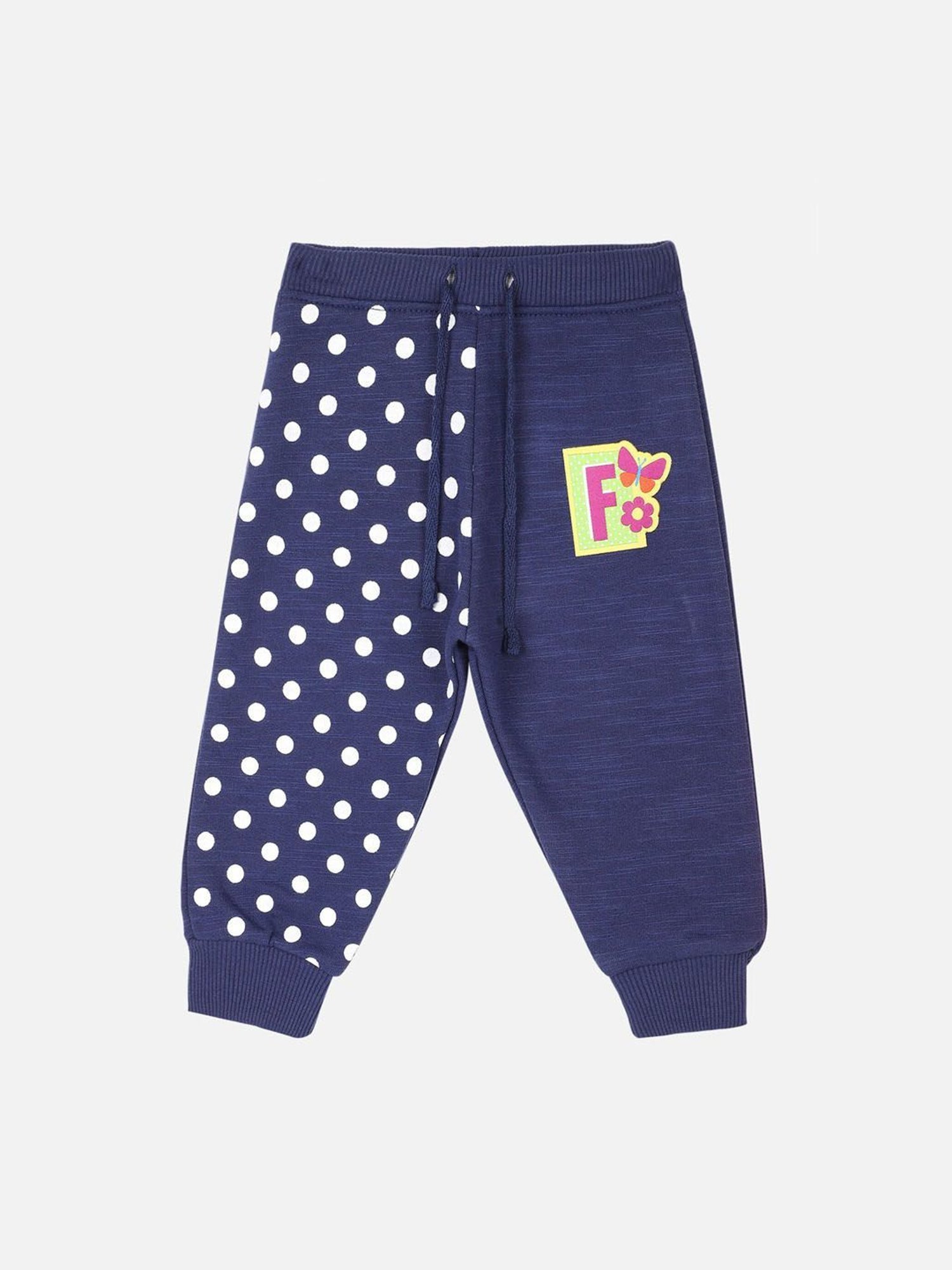 Bodycare Kids Navy Printed Trackpants