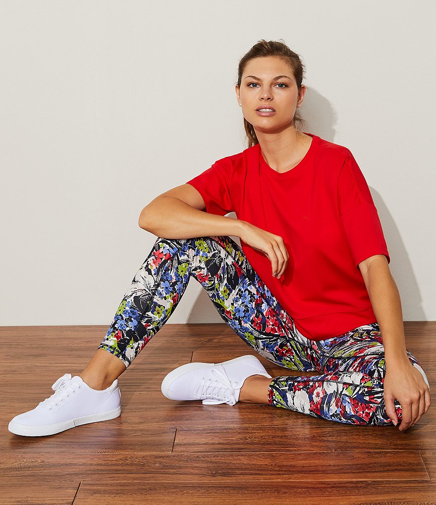 Marc New York Ombre Tie Dye High Rise 7/8 Pull-On Leggings