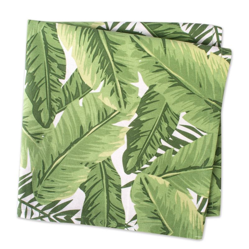 6pk Cotton Banana Leaf Napkins - Design Imports