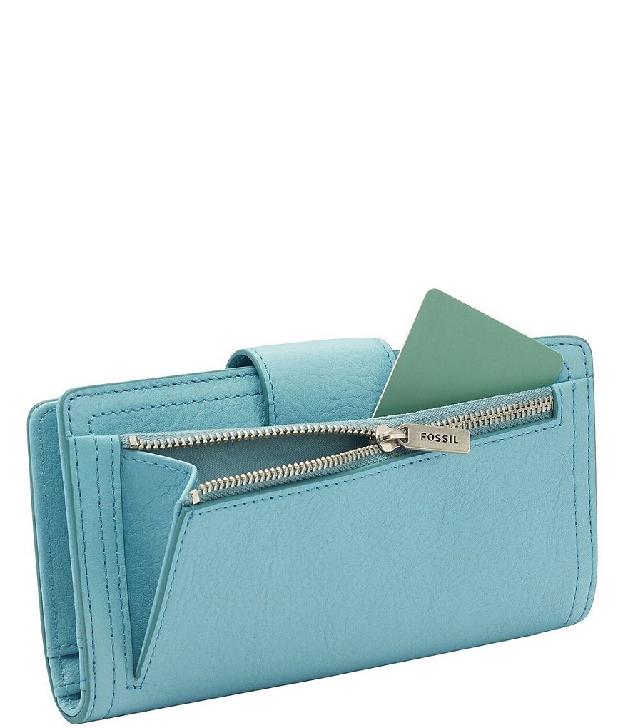 Fossil Logan RFID Leather Tab Bifold Wallet