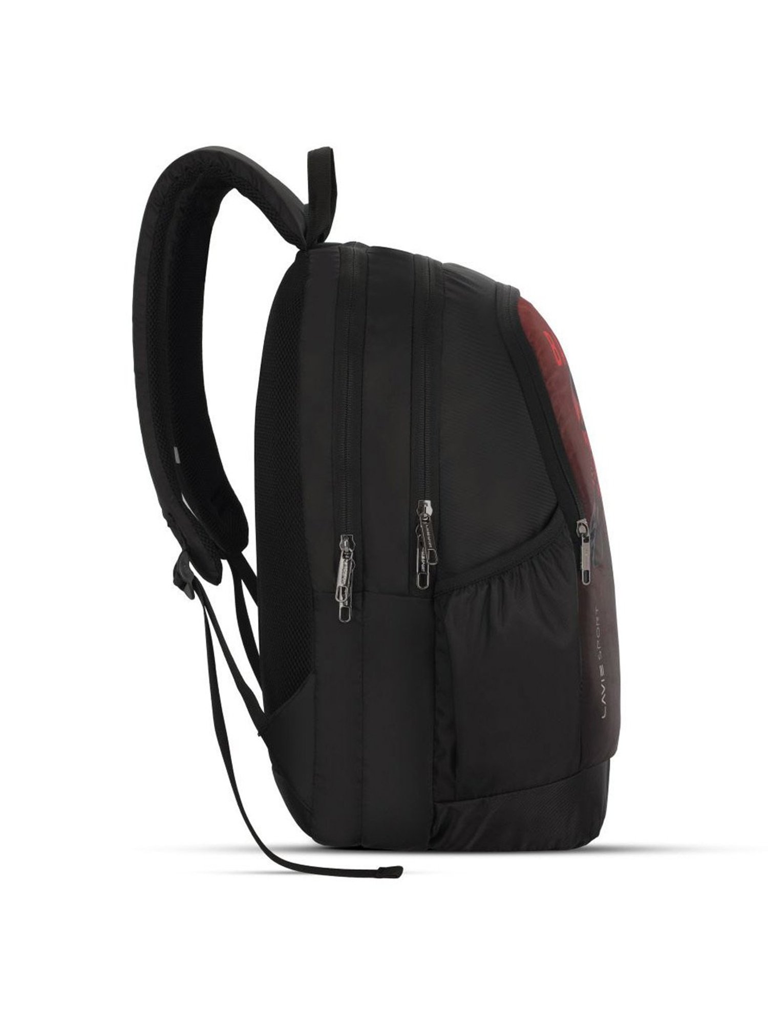 Lavie Sport Batman Black & Red Polyester Printed Laptop Backpack - 33 Ltrs