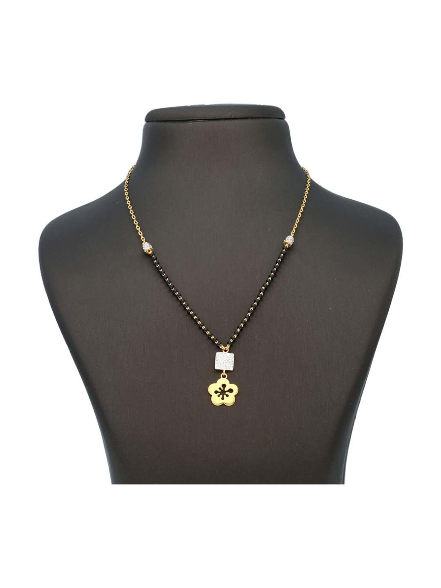 P.N.Gadgil Jewellers Noir Grace 22k Gold Mangalsutra