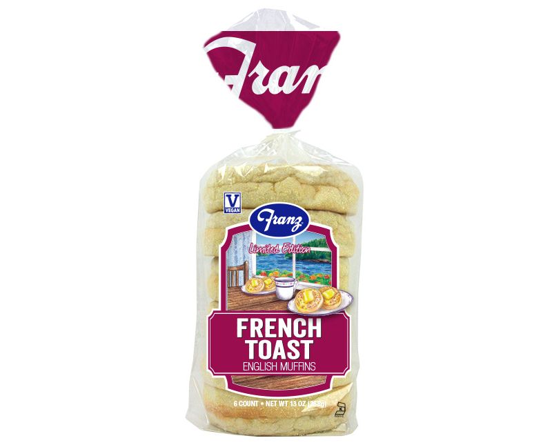 Franz French Toast English Muffin's - 6ct/13oz