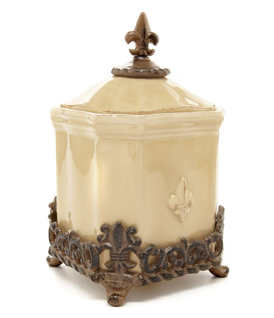 Artimino Fleur-de-Lis Canister