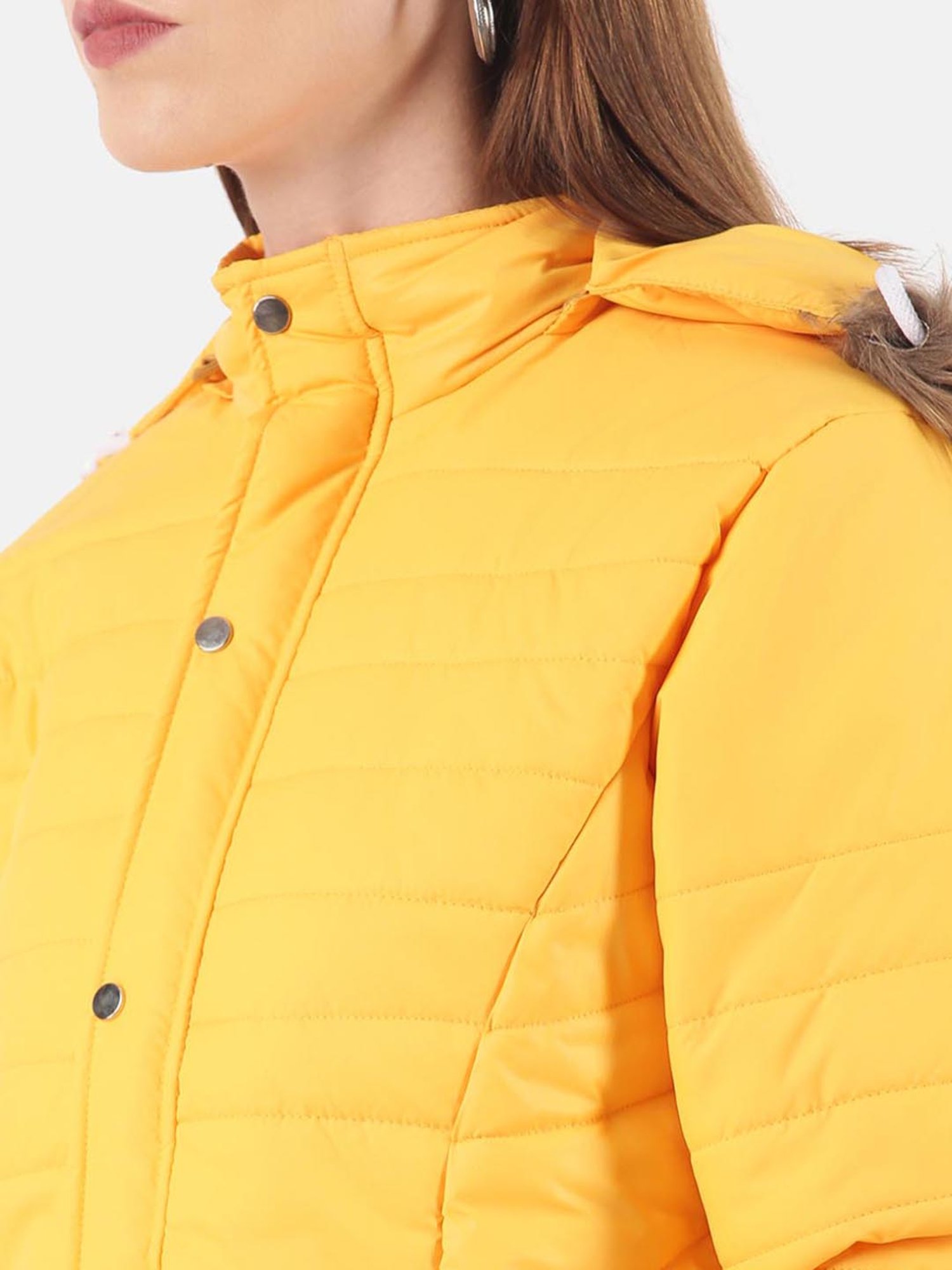VOXATI Yellow Quilted Jacket