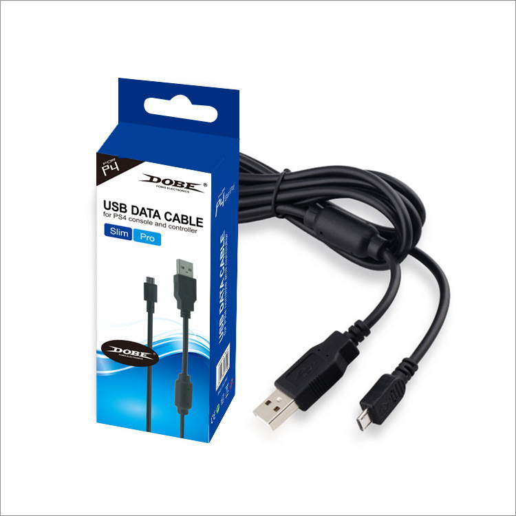 DOBE 1.8M USB Data Cable for PS4 Host and Handle