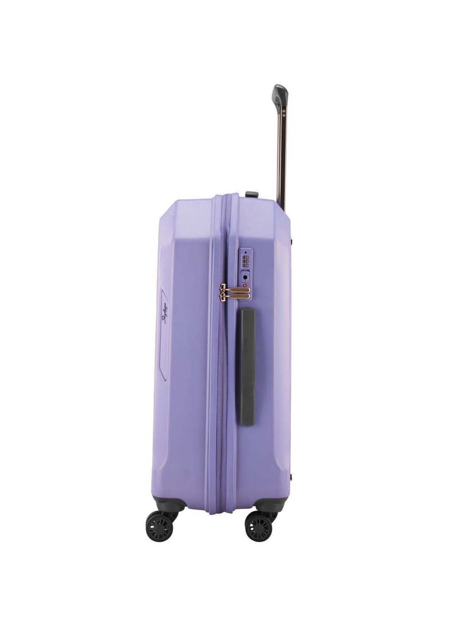 Skybags Jerrycan Periwinkle Textured Hard Large Trolley Bag - 50 cm