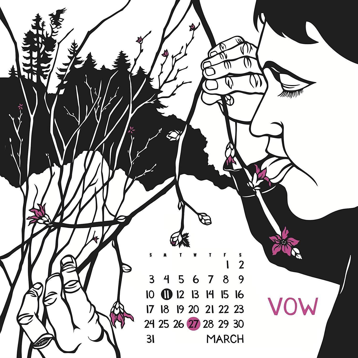 Nikki McClure Prepare 2013 Calendar