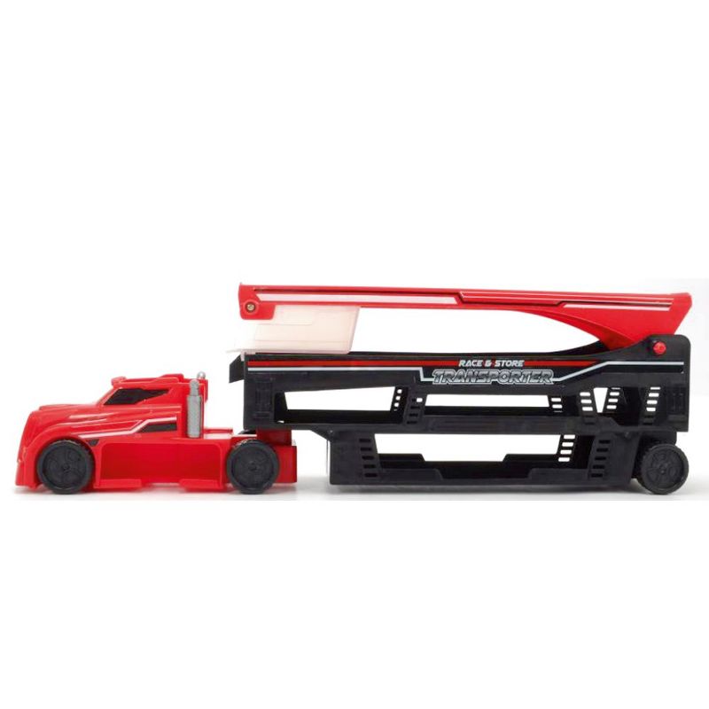 Dickie Toys Race and Store Transporter