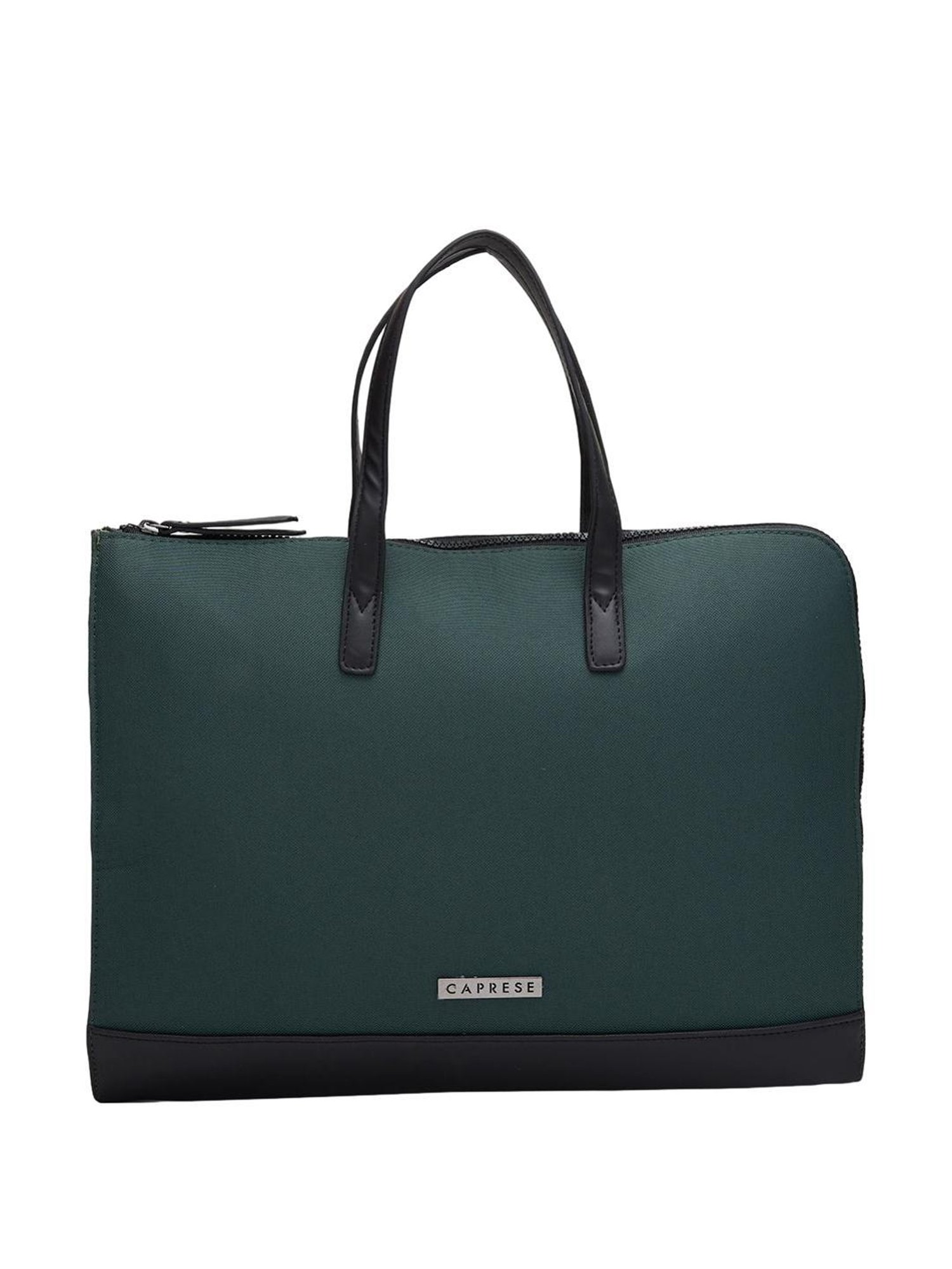 Baggit Brown PVC Solid Laptop Messenger Bag