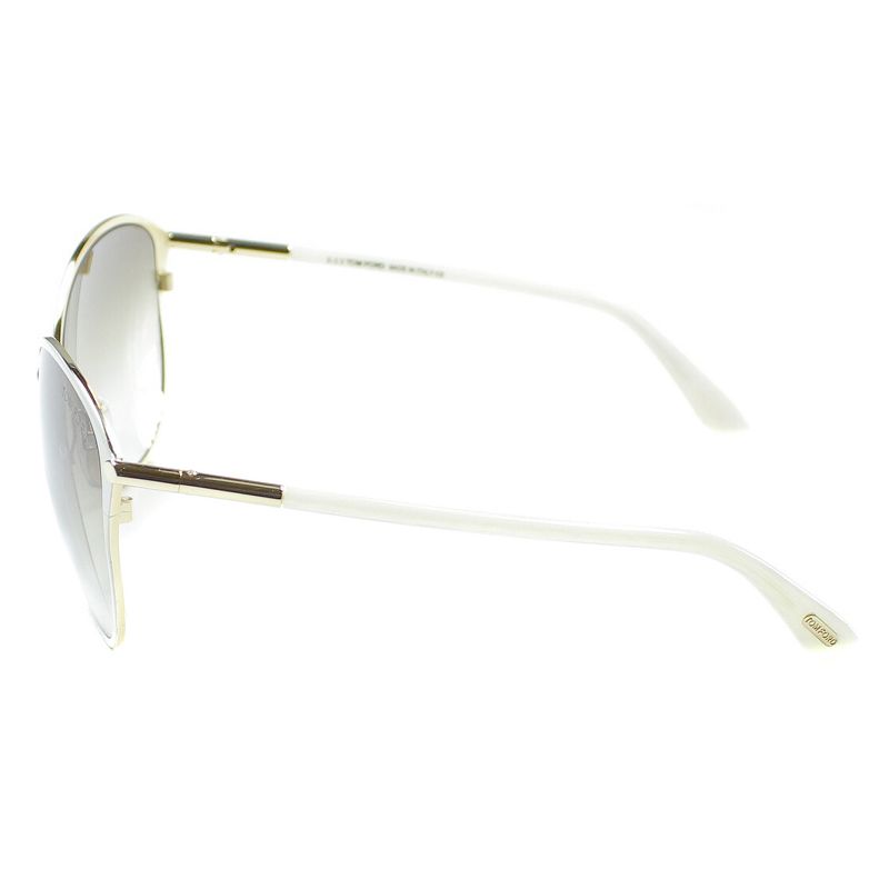 Tom Ford Penelope  32F Womens Cat-Eye Sunglasses Ivory 59mm