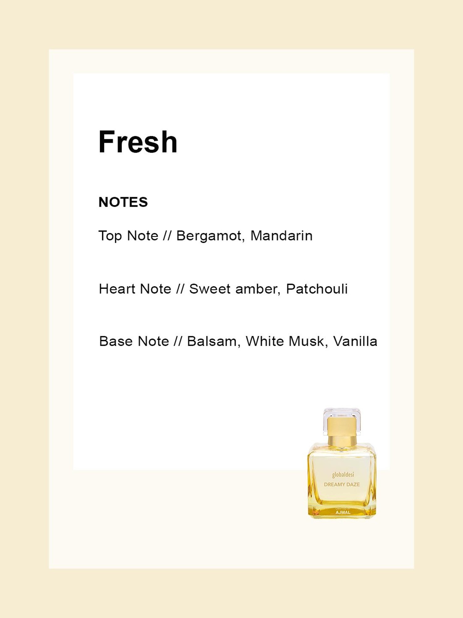 Ajmal Dreamy Daze Eau de Parfum for Women - 100 ml