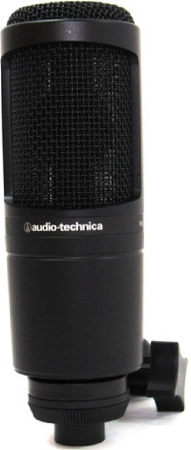Audio-Technica AT2020 Large Diaphragm Condenser Microphone