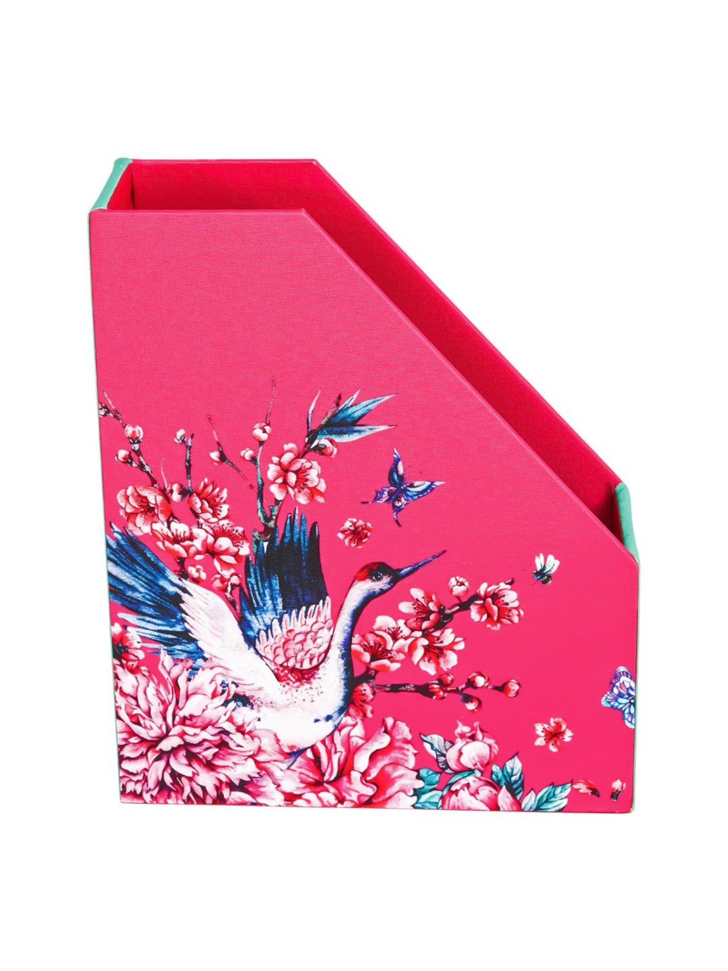 SEJ by Nisha Gupta Pink Magazine Rack - Set of 1