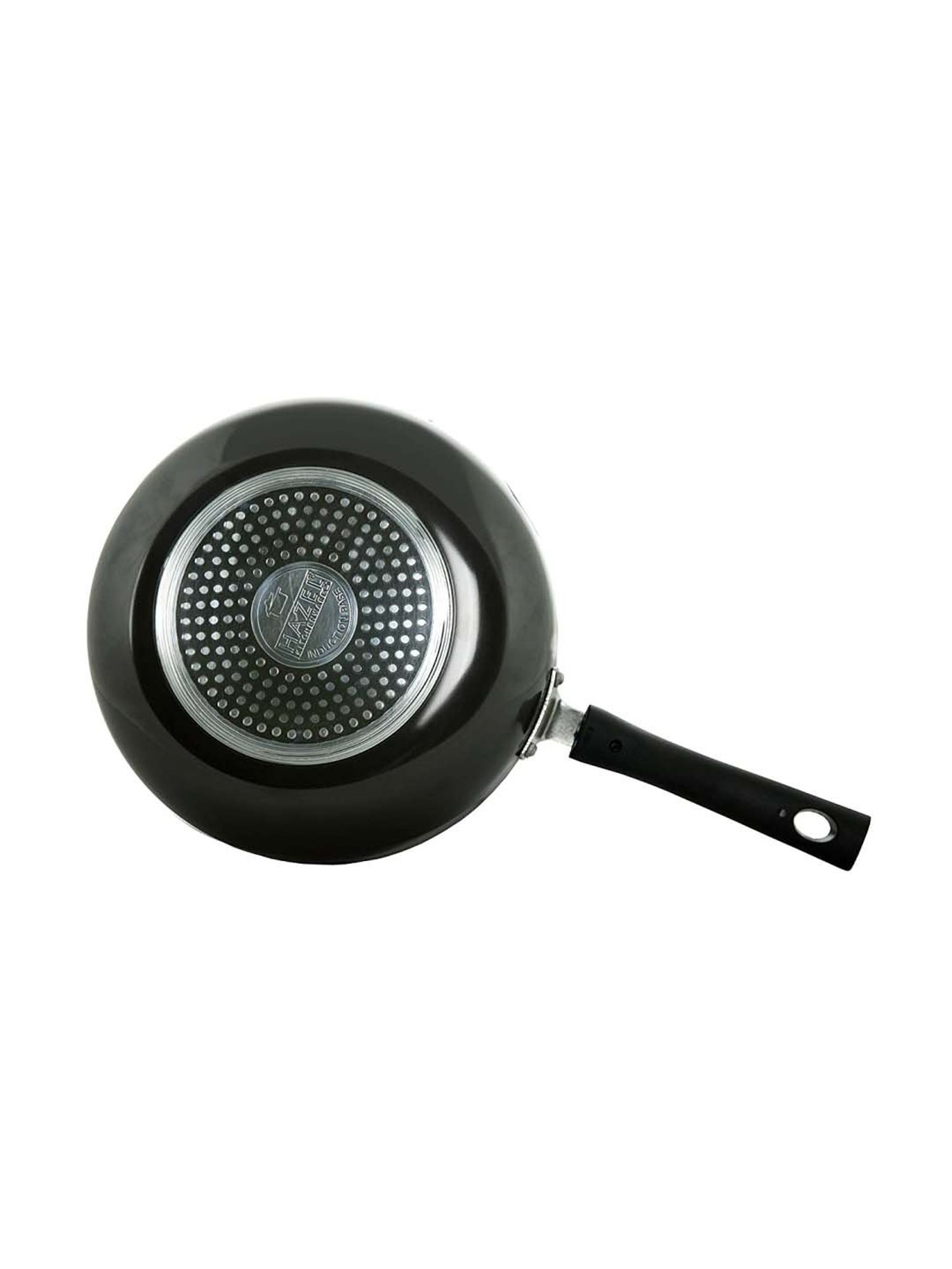 HAZEL Black Aluminium Frying Pan (1800 ml) - Set of 1