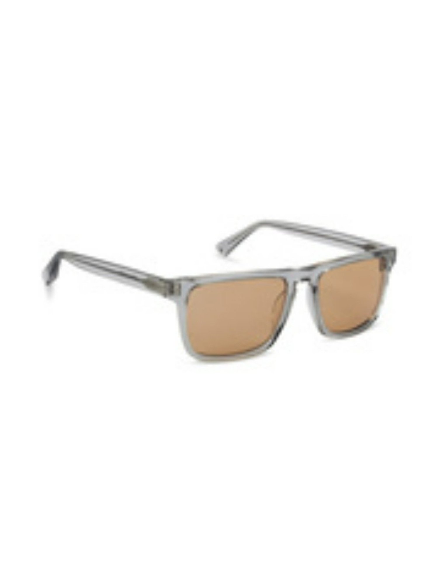 John Jacobs JJ S12956 Brown Square Sunglasses