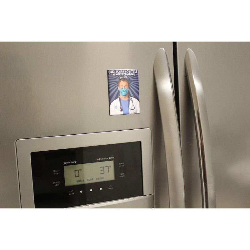 Ata Boy Scrubs Dr. Cox Care So Little 2.5 x 3.5 Inch Magnet