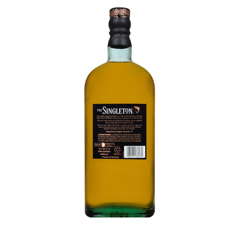 Singleton of Glendullan 12yr Single Malt Scotch Whisky - 750ml Bottle