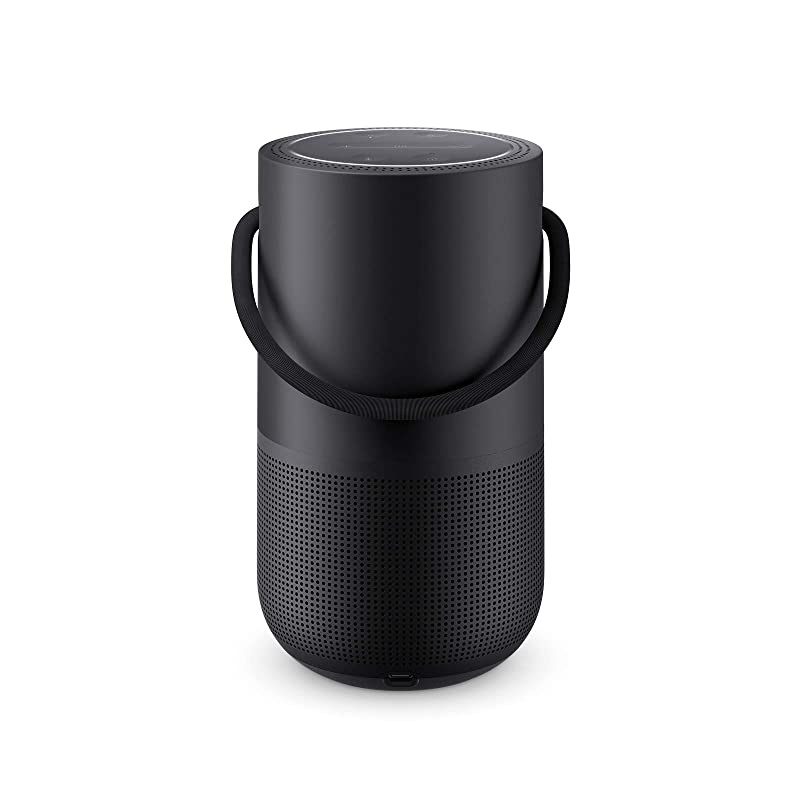 Portable Smart Speaker &mdash; Wireless Bluetooth Speaker with Alexa Voice Control Built-In, Black