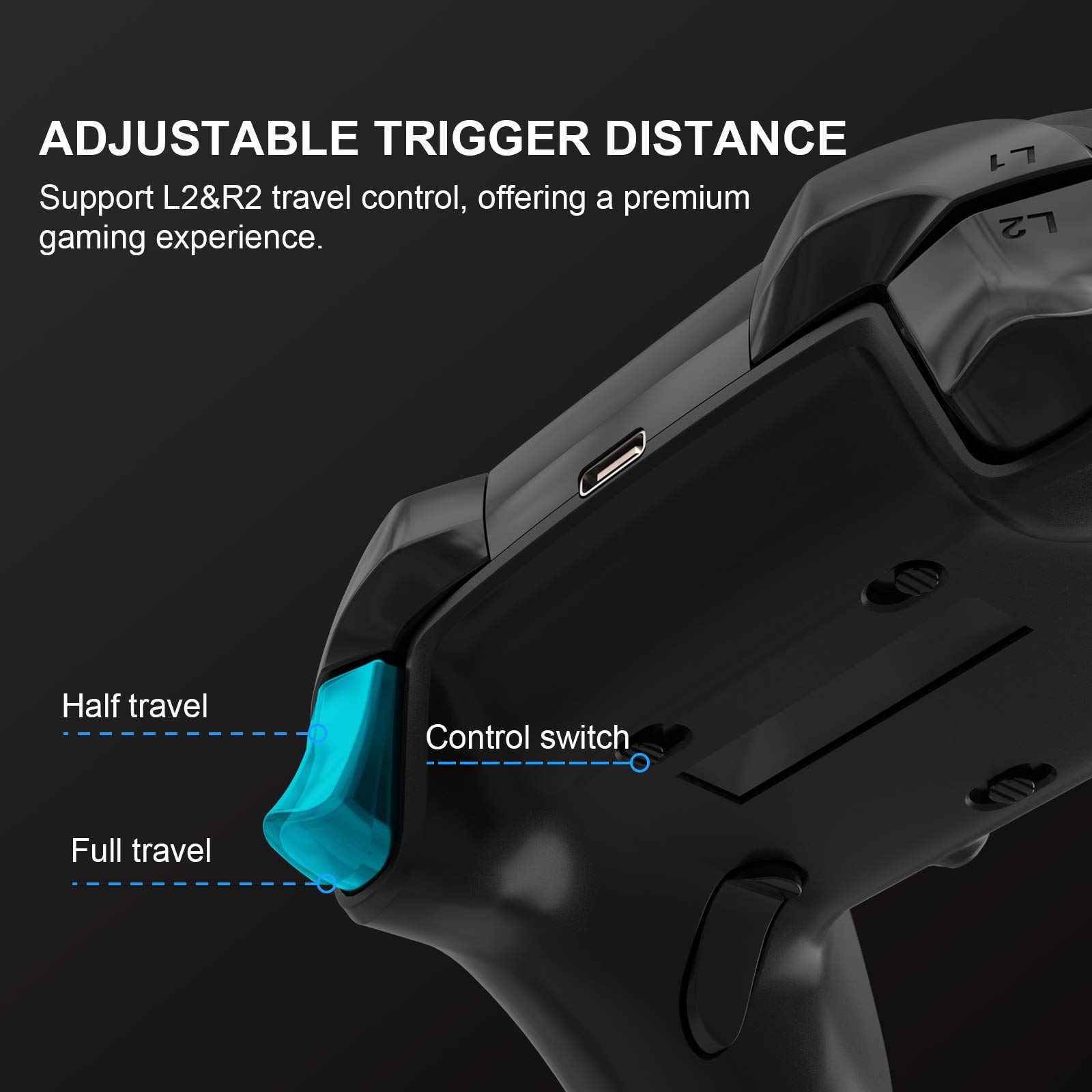 Wireless Controller for Nintendo Switch, STOGA Game Controller for Switch Lite Interchangeable Cross Button and Left 3D, DIY Replaceable Skin Shell, Macro (Graffiti)