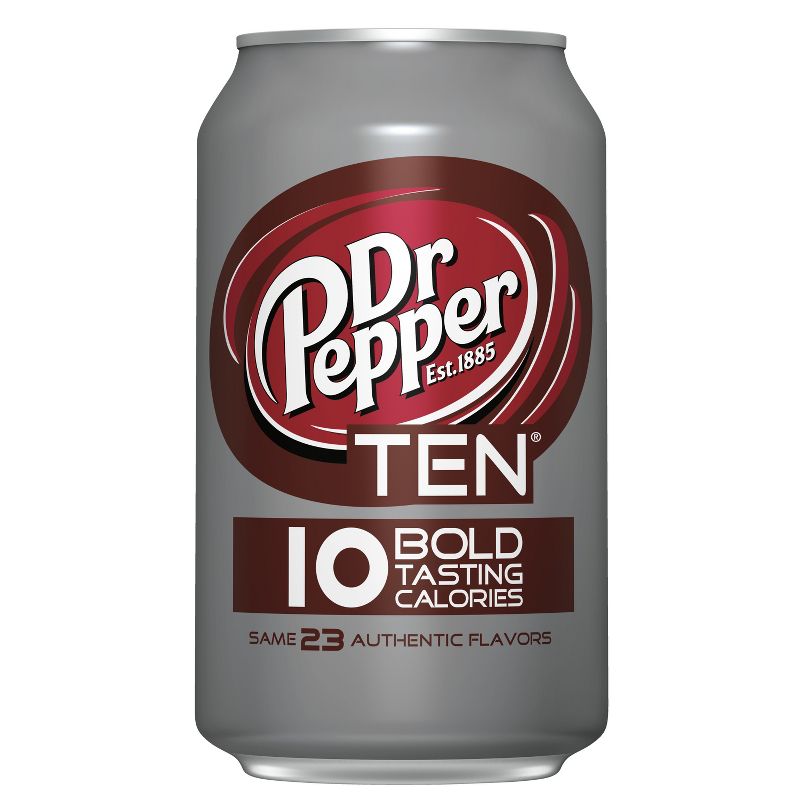 Dr Pepper TEN Soda - 12pk/12 fl oz Cans
