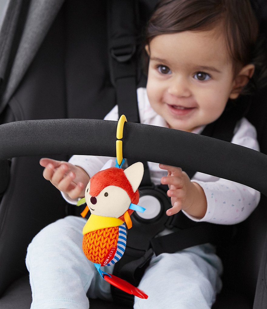 Skip Hop Bandana Buddies Chime & Teethe Toy - Fox