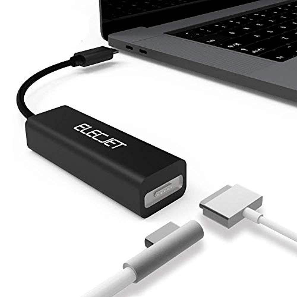 Anywatt,USB C Magsafe Adapter,Type C to Magsafe 1&2 Converter Adapter Charge,Compatible with New MacBook Pro/Air and Any USB C Devices