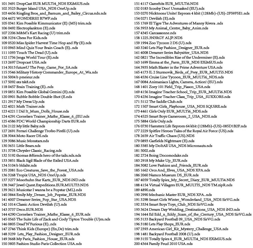 XiAnShi 500 in 1 Game Super Combo, 64G Memory Card Package with Card Slot for Nintendo DS / NDS / NDSL / NDSI / 3DS / 2DS XL / LL