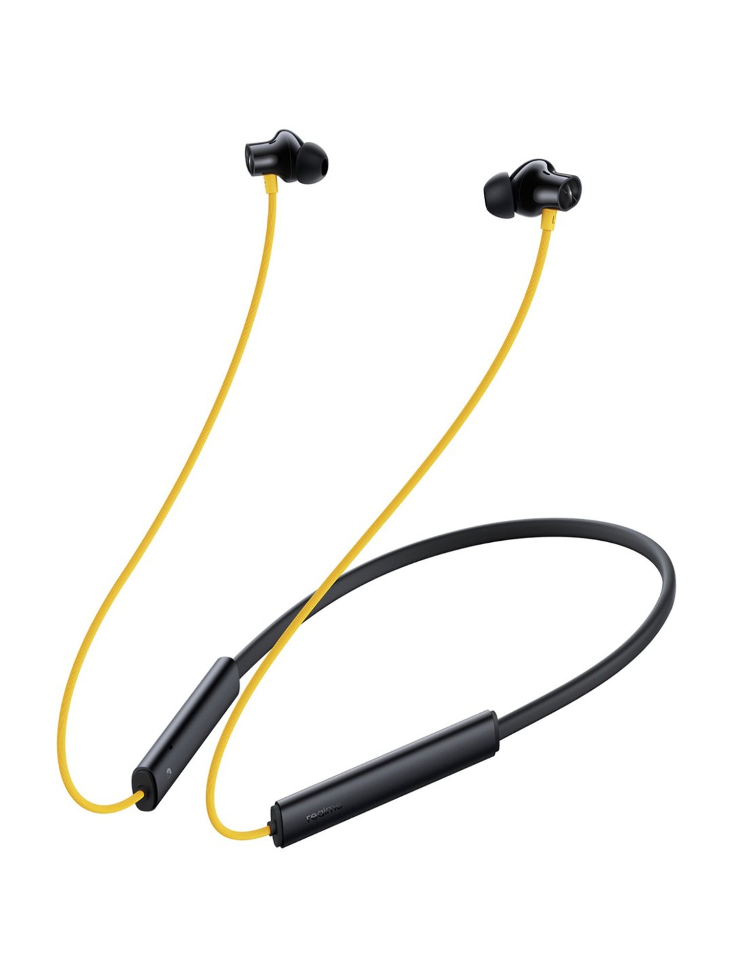 realme Buds Wireless 3 In Ear BT Neckband with 30dB ANC & upto 40Hrs Playback (Bass Yellow)