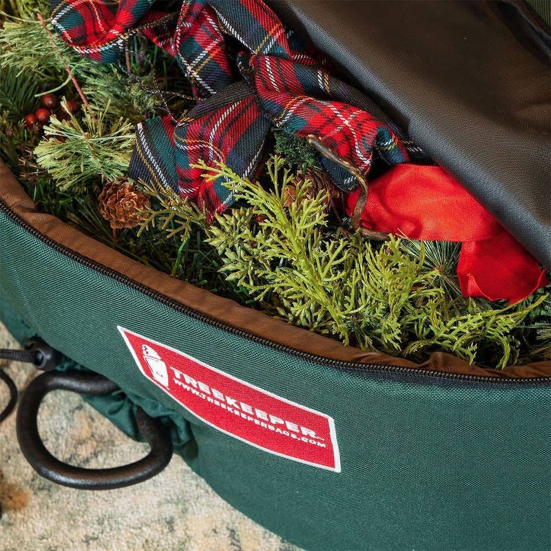 TreeKeeper Foam-Lined Wreath Keeper with Removable Handle - 36"