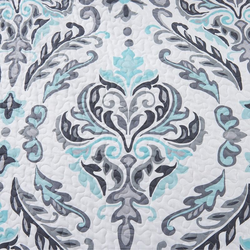 Great Bay Home Lauretta Collection Quilt Set Full / Queen