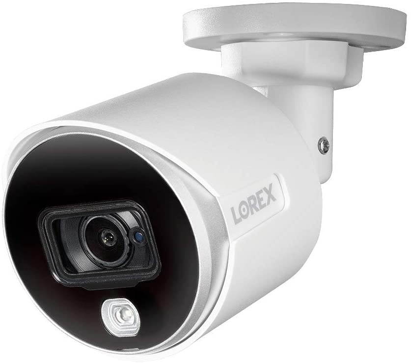 Lorex 4K HD Weatherproof Indoor/Outdoor Security System, 4 x 4K Ultra HD Bullet Cameras w/Advanced Motion Detection |Color Night Vision & Smart Home Compatibility - 2TB 8 Channel DVR