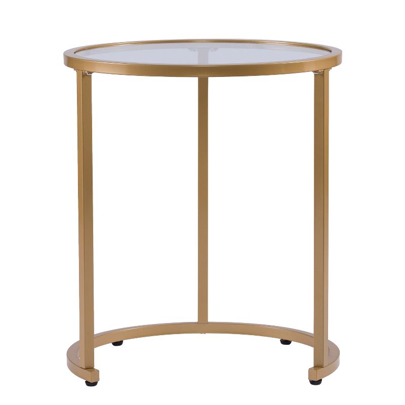 Set of 2 Emma Glam Nesting Side Table Gold - Aiden Lane