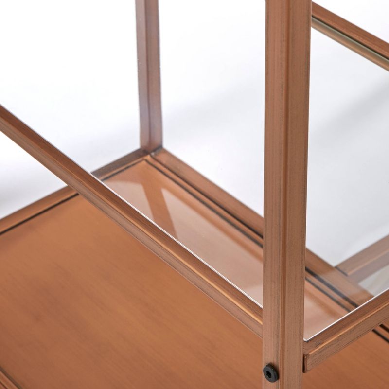 3pc Capella Counter Height Table Dining Sets White/Gold - Buylateral