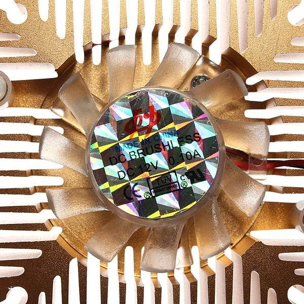 2 Pins 55x55x11mm 12V 0.1A Heat Sink CPU Cooling Fan PC Computer?Buy 1 Get 1 Free? -