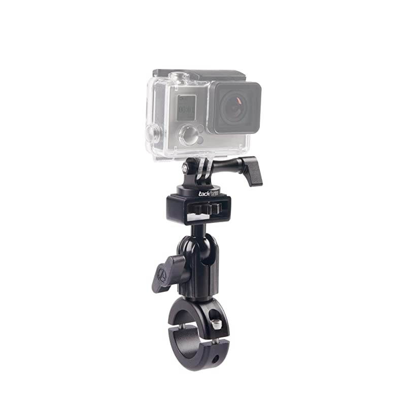 Motorcycle Action Camera Mount Enduro Series Bar Mount and Trail Cam Compatible with GoPro and Other Action Cameras All Metal Built to Outlast You