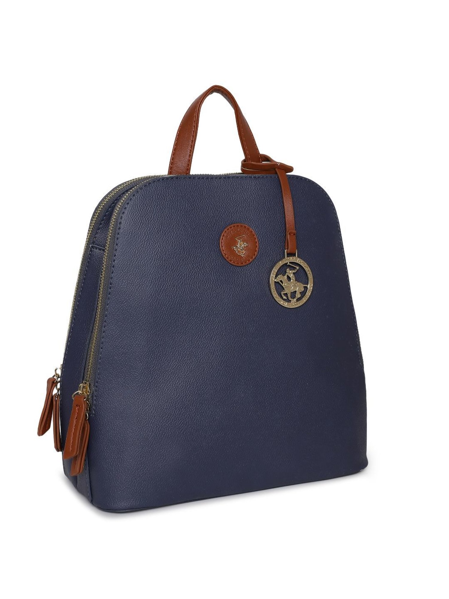 Tohl Tan Distressed Leather Backpack