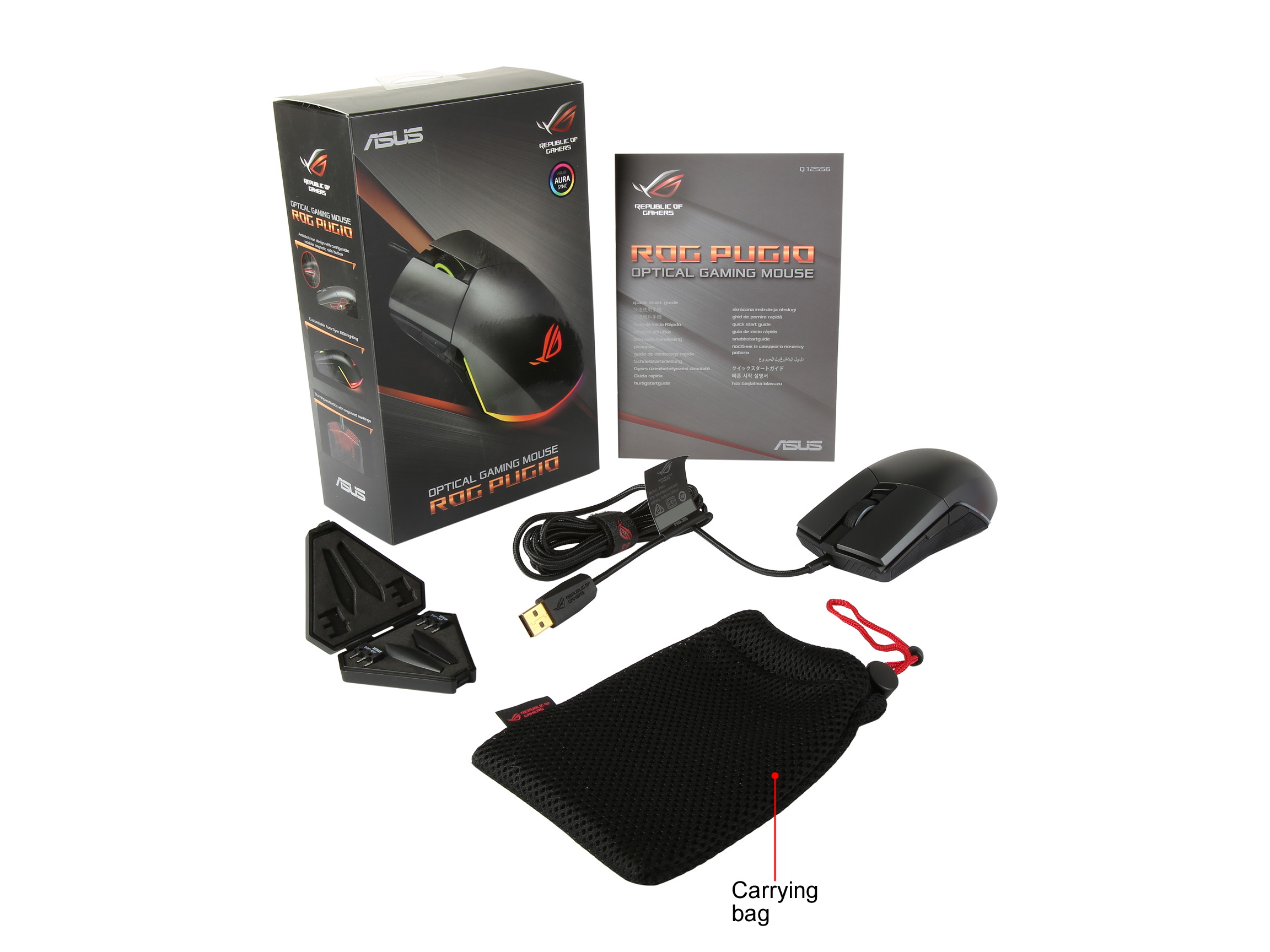 ASUS ROG Spatha RGB Wireless / Wired Laser Gaming Mouse