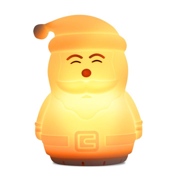 Glowing Kids Nightlight with Bluetooth Speaker  Santa