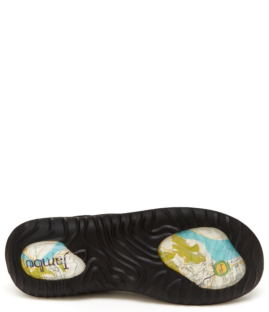 Jambu Pine Suede Cross Strap Mary Janes